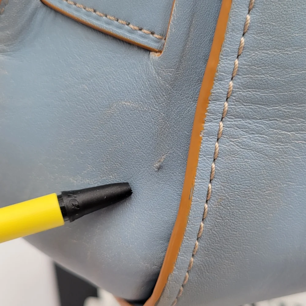 Coach Ace Satchel, GUC, Cornflower Blue - Picture 15 of 16